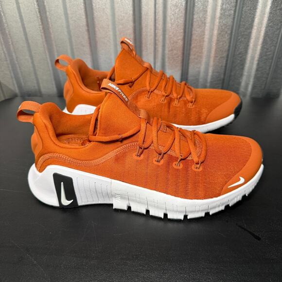 Nike Free Metcon 6 Desert Orange Training Sneakers HM3754-802 Men’s Size 9.5 - Picture 3 of 8